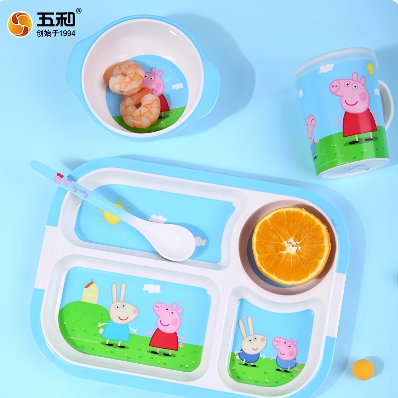 For Peppa Pig Tableware Cartoo - огляд і ціна Baby Food Eating
