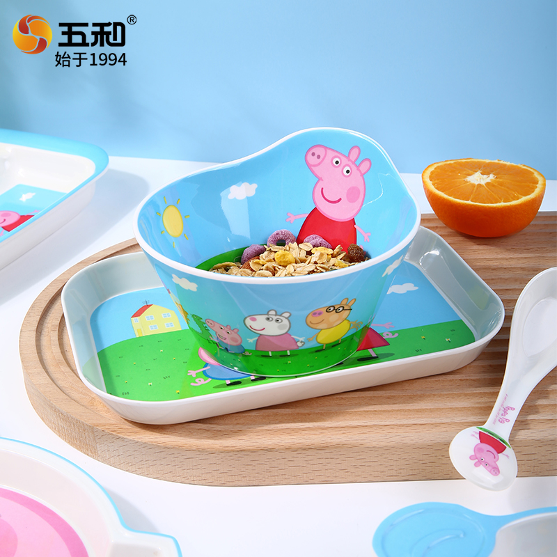 For Peppa Pig Tableware Cartoo - огляд і ціна Baby Food Eating