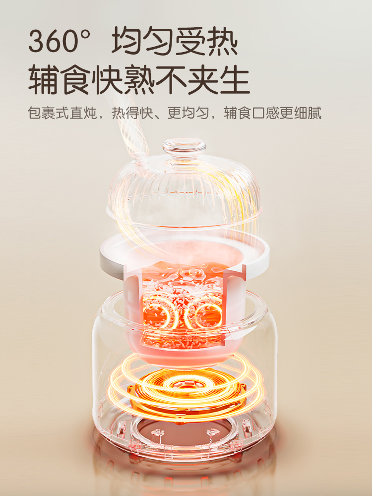 Jiuyang micro-pressure BB pot  - огляд і ціна Baby Rice Food