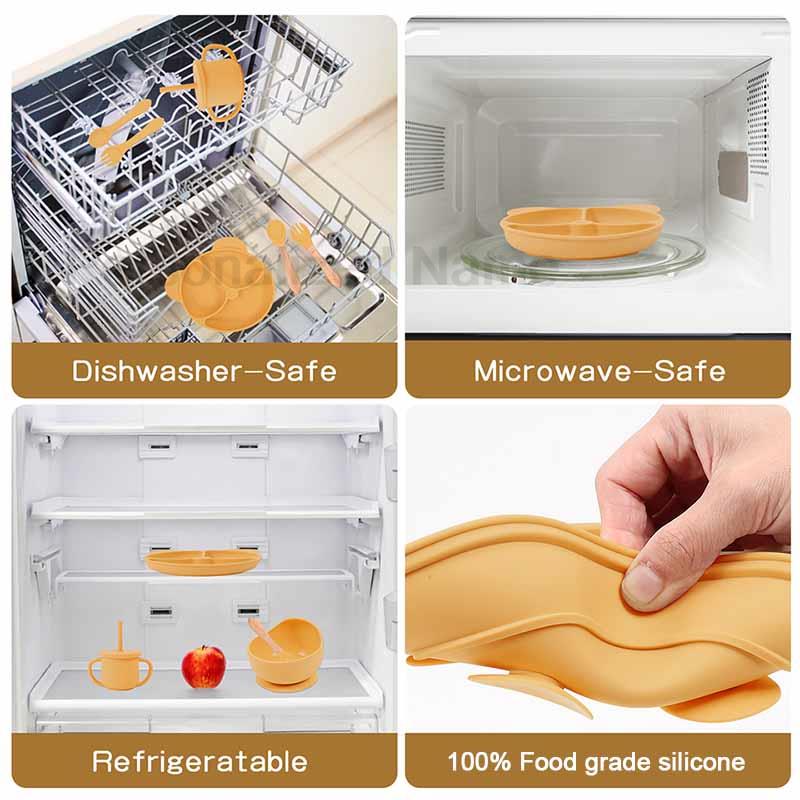 Feeding Set Silicone For Baby  - огляд і ціна Baby Food Utensil